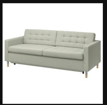 Driezits (slaapbank) Ikea Landskrona lichtgroen - afbeelding 6