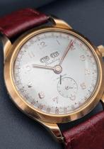 Prachtige Breitling Datora triple date ca 1960, Ophalen of Verzenden, Staal, Breitling, 1960 of later