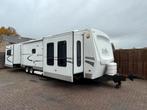 Te Koop Amerikaanse woonwagen 4 Uitschuiven Balkon 2x Airco, Caravans en Kamperen, Stacaravans, Tot en met 6