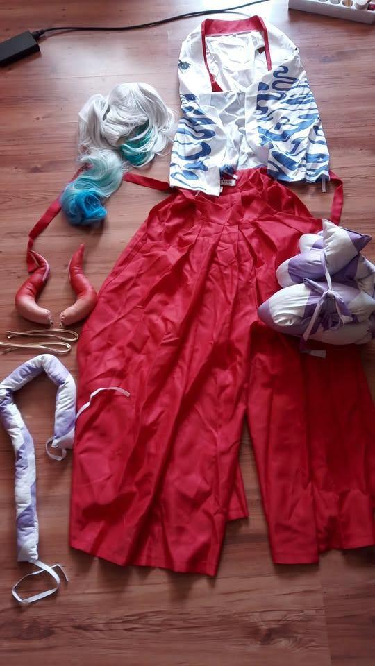 cosplay + wigs, Hobby en Vrije tijd, Kostuums, Theaterbenodigdheden en LARP, Gebruikt, Overige typen, Verzenden