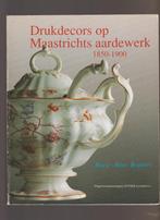Maastrichts aardewerk 1850 - 1900 drukdecors regout + e.a., Ophalen of Verzenden, Gelezen