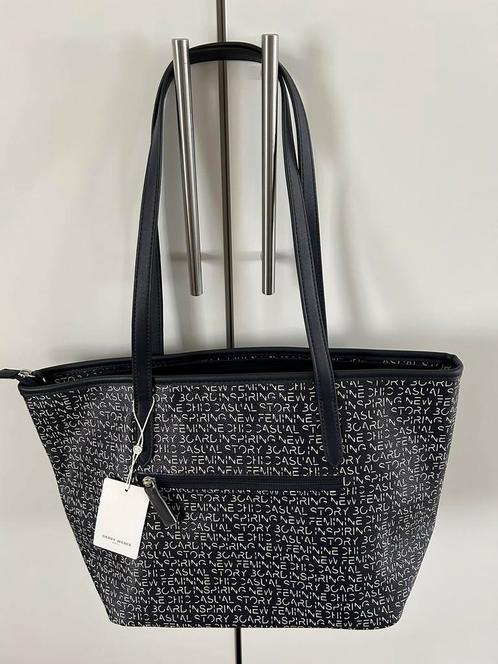 NIEUWE donkerblauwe Gerry Weber schoudertas (prj), Sieraden, Tassen en Uiterlijk, Tassen | Damestassen, Nieuw, Shopper, Blauw
