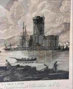 Claude Joseph Vernet (1714-1789) La Mer Calme Engraving ART, Antiek en Kunst, Ophalen of Verzenden