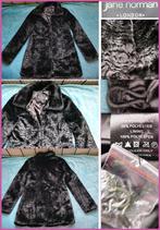 JANE NORMAN teddy winterjas maat 10/36 nieuw, Kleding | Dames, Jassen | Winter, Zwart, Ophalen of Verzenden, Maat 36 (S), Nieuw