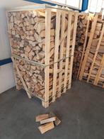 Haardhout brandhout beuk geklooft en droog, Tuin en Terras, Haardhout, 6 m³ of meer, Ophalen, Beukenhout, Blokken