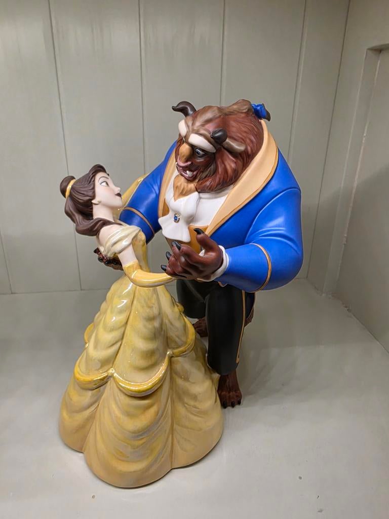 Disney Beauty and the Beast / Belle en het Beest WDCC, Ophalen of Verzenden, Assepoester of Belle, Zo goed als nieuw, Beeldje of Figuurtje