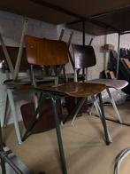 Schoolstoelen 6x, 5 krukken of meer, Ophalen of Verzenden, Zo goed als nieuw, 60 tot 90 cm