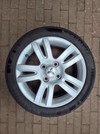 Mitsubishi velgen met Continental/Michelin banden 205/45 R16, Ophalen, Gebruikt, 16 inch, 205 mm