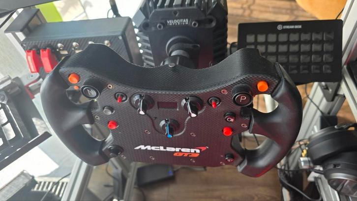 Fanatec simracing set – CSL DD 8Nm + McLaren GT3 stuur + CSL, Computers en Software, Joysticks, Zo goed als nieuw, Ophalen of Verzenden