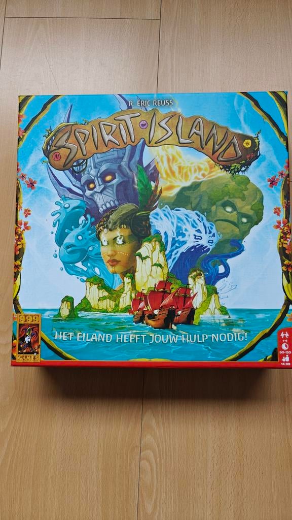 Spirit Island Bordspel, Hobby en Vrije tijd, Gezelschapsspellen | Bordspellen, Een of twee spelers, Ophalen of Verzenden, Zo goed als nieuw