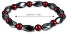 Zeer luxe en exclusieve Hematiet magnetische armband [B-214], Sport en Fitness, Gezondheidsproducten en Wellness, Ophalen, Nieuw