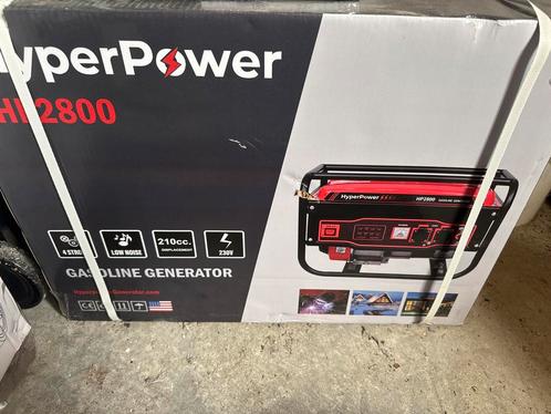 HyperPower HI2800 Benzine Generator - Nieuw, Doe-het-zelf en Verbouw, Aggregaten, Nieuw, Benzine, Minder dan 5 kVA, Geluidgedempt