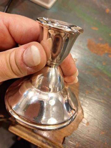 Kandelaar antiek 835 zilver beschikbaar voor biedingen