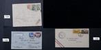 Diverse luchtpost enveloppen verstuurd tussen 1931-1943, Postzegels en Munten, Brieven en Enveloppen | Buitenland, Envelop, Ophalen of Verzenden