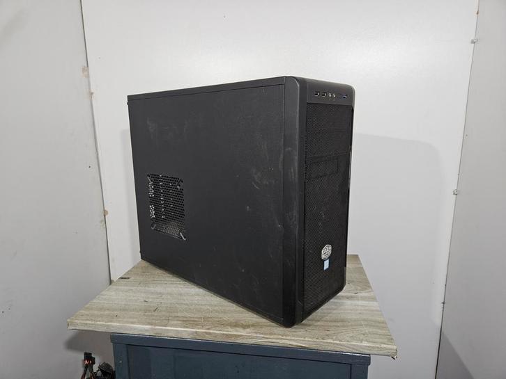 Cooler master pc i5-7400 8gb ram 256gb ssd 1tb hdd Windows10, Computers en Software, Desktop Pc's, Gebruikt, 3 tot 4 Ghz, HDD