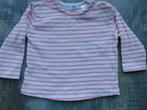 Zara truitje wit / roze gestreept maat 74 trui, Kinderen en Baby's, Babykleding | Maat 74, Gebruikt, Ophalen of Verzenden, Zara