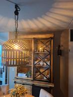 Landelijke Hanglamp met Katrol - Robuust & Sfeervol, Huis en Inrichting, Lampen | Hanglampen, Ophalen of Verzenden
