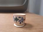 Vintage boerenbont Eierdopje met Bloemen, Ophalen of Verzenden