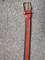 Leren herenriem roodbruin, Ophalen of Verzenden