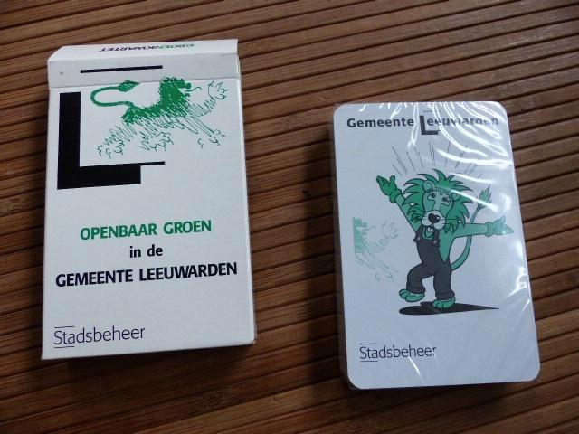 nieuw: gemeente Leeuwarden kwartetspel openbaar groen, Verzamelen, Speelkaarten, Jokers en Kwartetten, Nieuw, Kwartet(ten), Ophalen of Verzenden