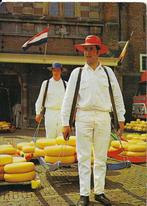 Q2223 Ongelopen ansichtkaart kaasmarkt alkmaar, Ophalen of Verzenden, Gelopen, Noord-Holland