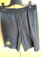 Adidas Manchester United sportbroek S, Ophalen of Verzenden, Zwart, Voetbal