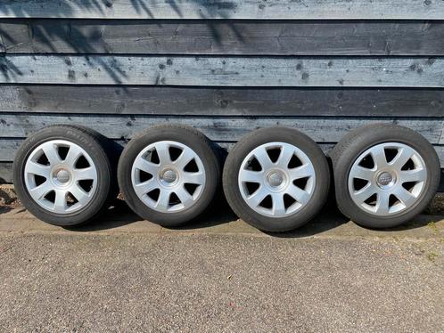 Originele Audi A4 velgen met zomerbanden, Auto-onderdelen, Banden en Velgen, Banden en Velgen, Zomerbanden, 16 inch, 205 mm, Personenwagen