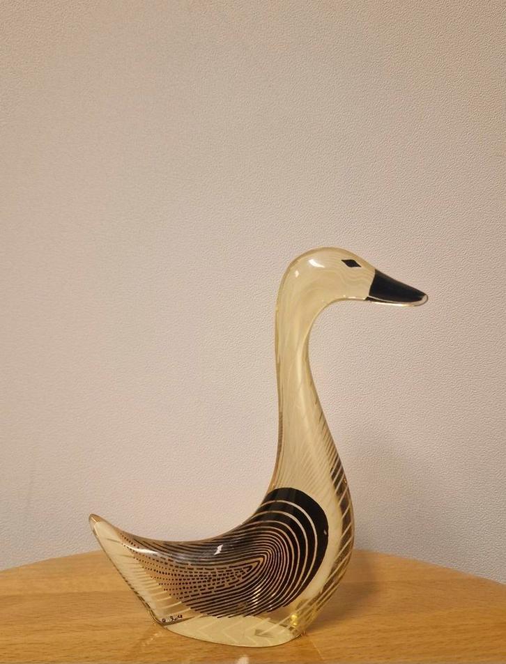 Vintage Moderne Gans Lucite Abraham Palatnik., Antiek en Kunst, Kunst | Designobjecten, Ophalen of Verzenden