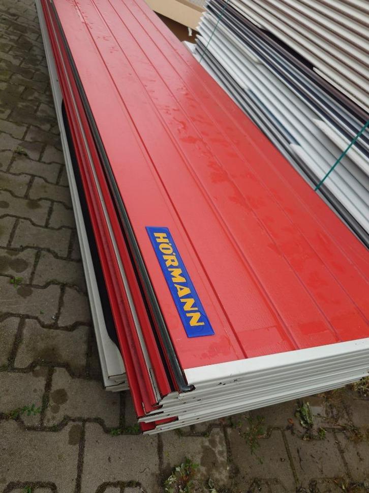 Panelen (Hormann) overheaddeur (A4), Doe-het-zelf en Verbouw, Deuren en Horren, Gebruikt, Garagedeur, Minder dan 200 cm, 120 cm of meer