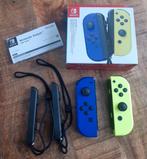 Switch Joy-Con Set - Blue / Neon Yellow | Blauw / Neongeel, Overige controllers, Ophalen of Verzenden, Zo goed als nieuw, Draadloos