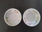 2 dipschaaltjes Exotica Pink Blue Floral Villeroy & Boch, Overige typen, Ophalen of Verzenden, Zo goed als nieuw, Overige stijlen
