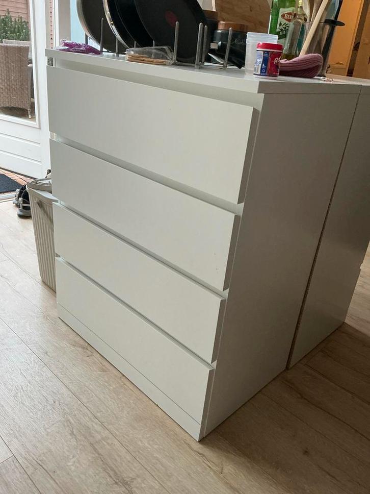 IKEA Malm ladekast, Huis en Inrichting, Kasten | Ladekasten, Gebruikt, 100 tot 150 cm, 50 tot 100 cm, 25 tot 50 cm, Overige materialen