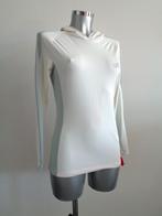 Gsus longsleeve maat medium wit met grijs, Kleding | Dames, Truien en Vesten, Verzenden, Wit, Zo goed als nieuw, Maat 38/40 (M)