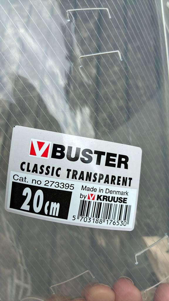 Buster honden kraag 20 cm transparant huisdier, Dieren en Toebehoren, Honden-accessoires, Zo goed als nieuw, Ophalen of Verzenden