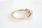 18 Karaat Gouden Dames Slangen Ring, Nieuw, Ophalen of Verzenden, 17 tot 18, Dame