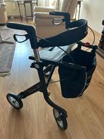 Rollator Streamer Carbon zwart Medium, Ophalen, Opvouwbaar, Zo goed als nieuw