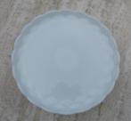 Prachtige Opaline Presenteer Schaal op voet Golvende rand, Nieuw, Ophalen of Verzenden, Overige stijlen, Glas