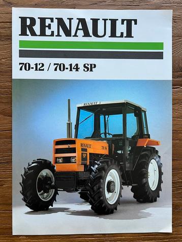 Folder Renault tractor 70-12/70-14 beschikbaar voor biedingen