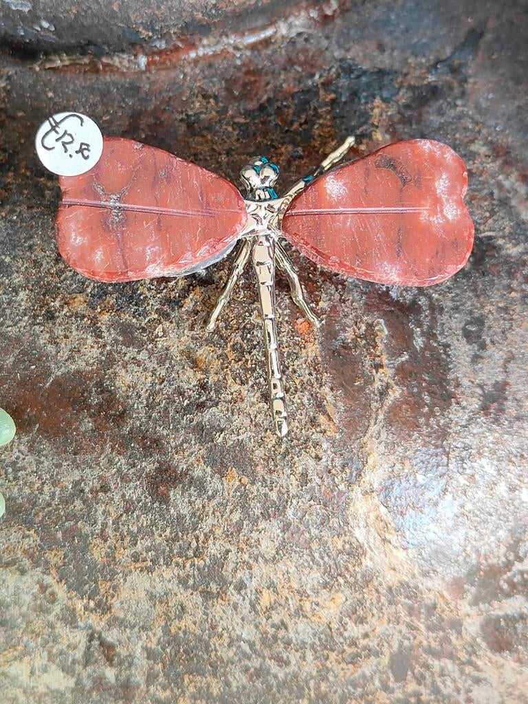 Oceaan jaspis libelle, Verzamelen, Ophalen of Verzenden