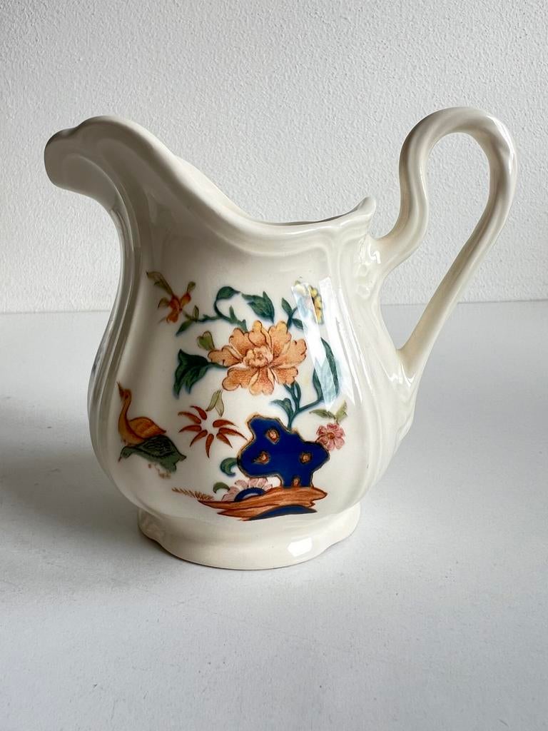 Wedgwood Chinese Teal melkkan - NIEUW, Ophalen of Verzenden, Nieuw, Porselein, Wedgwood