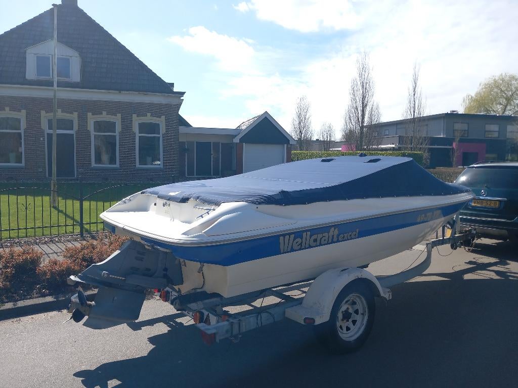 WELLCRAFT EXCEL VOLVO PENTA +TRAILER INRUIL MOGELIJK, Watersport en Boten, Speedboten, Ophalen, 6 meter of meer, Nieuw, 200 pk of meer