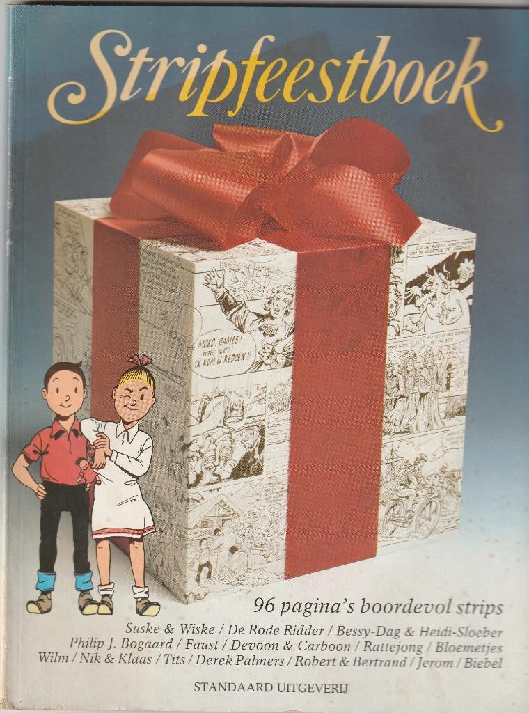 Stripfeestboek 94 blz., Eén stripboek, Ophalen of Verzenden, Zo goed als nieuw