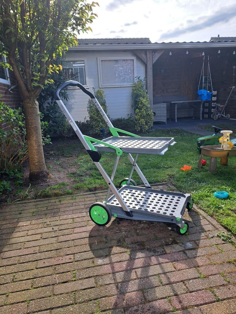 Clax boodschappen kar + stevig krat, Ophalen, 100 cm of meer, 60 cm of meer, 50 cm of meer