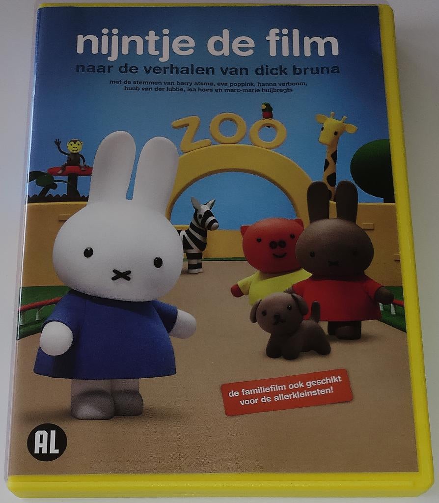 Dvd *** NIJNTJE DE FILM ***, Cd's en Dvd's, Avontuur, Alle leeftijden, Ophalen of Verzenden, Zo goed als nieuw