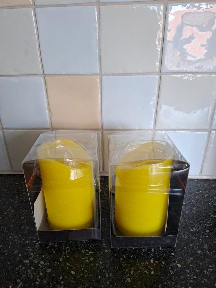 Anna's Collection LED Kaarsen Real Flame Effect 2 stuks, Huis en Inrichting, Woonaccessoires | Kandelaars en Kaarsen, Nieuw, Kaars