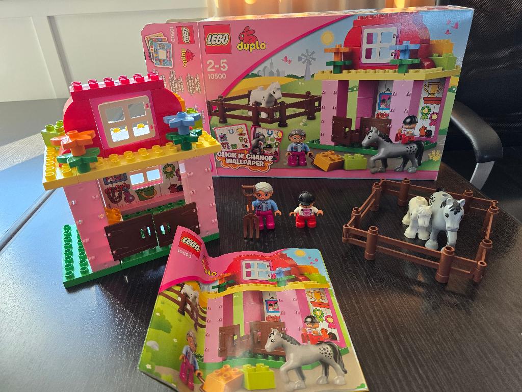 Lego duplo boerderij 10500, Overige thema's, Ophalen of Verzenden, Zo goed als nieuw, Duplo