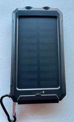 Solar Powerbank 20000 mAh met zaklamp en kompas, Ophalen of Verzenden, Nieuw