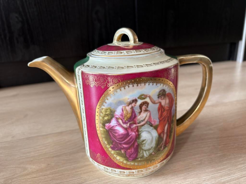 Vintage Pirkenhammer theepot, Antiek en Kunst, Ophalen