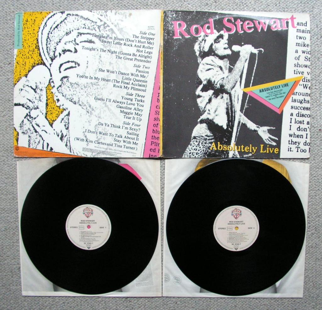 Rod Stewart – Absolutely Live 19 nrs 2LPs 1982 ZGAN, Ophalen of Verzenden, Zo goed als nieuw, 12 inch, Poprock