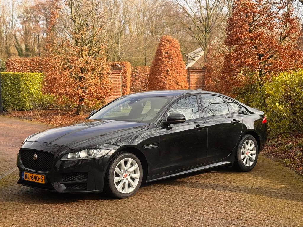 Jaguar XF Leder Facelift Virtual Dash (bj 2017), Auto's, Jaguar, Automaat, Achterwielaandrijving, Gebruikt, 4 cilinders